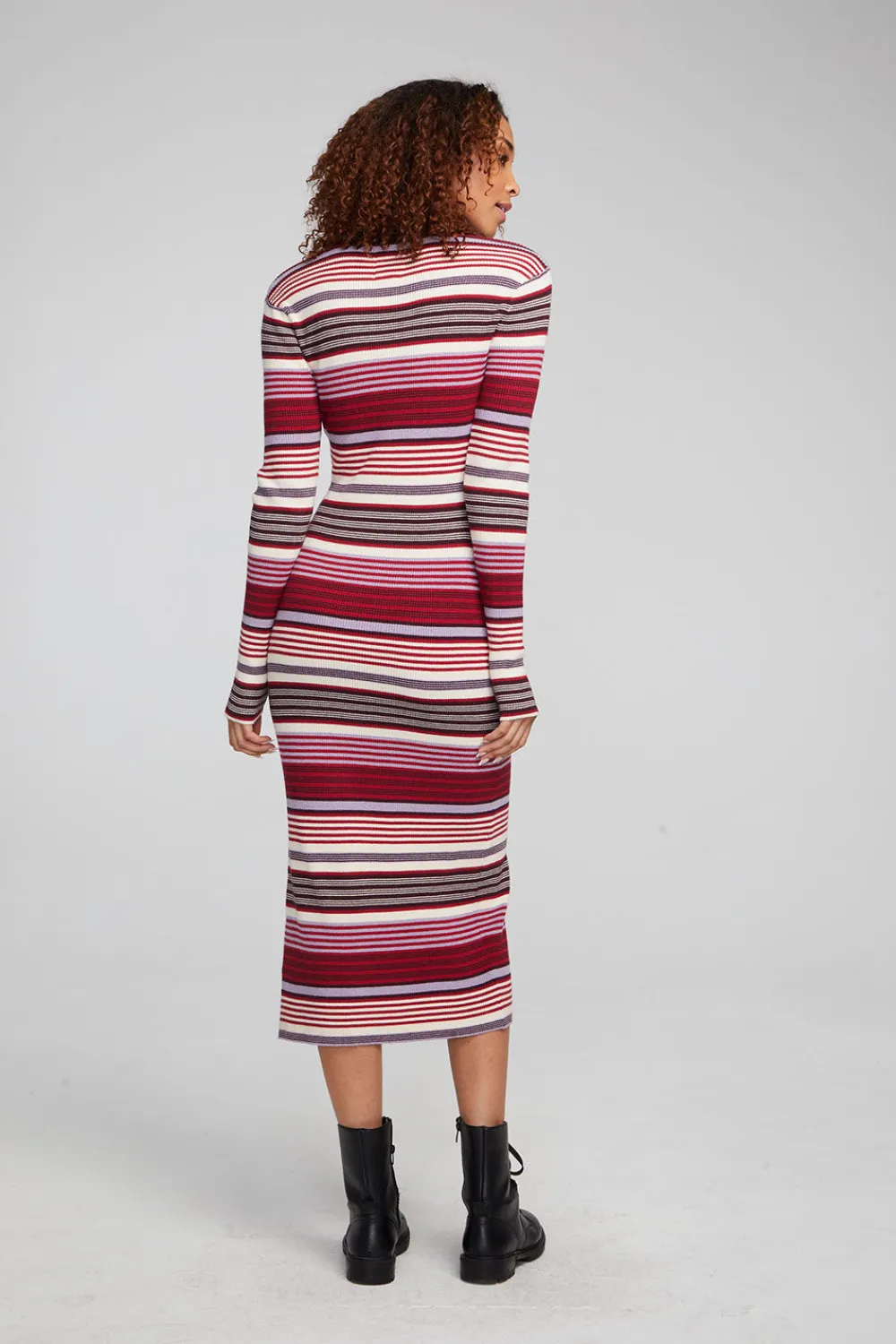 Best Palm Roxy Stripe Midi Dress Women Loungewear|Dresses