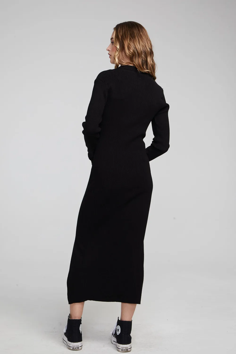 Flash Sale Palm Shadow Black Midi Dress Women Loungewear|Dresses