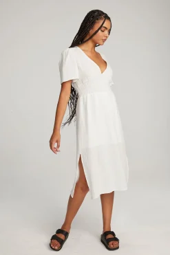 Outlet Palmer White Midi Dress Women Loungewear|Dresses