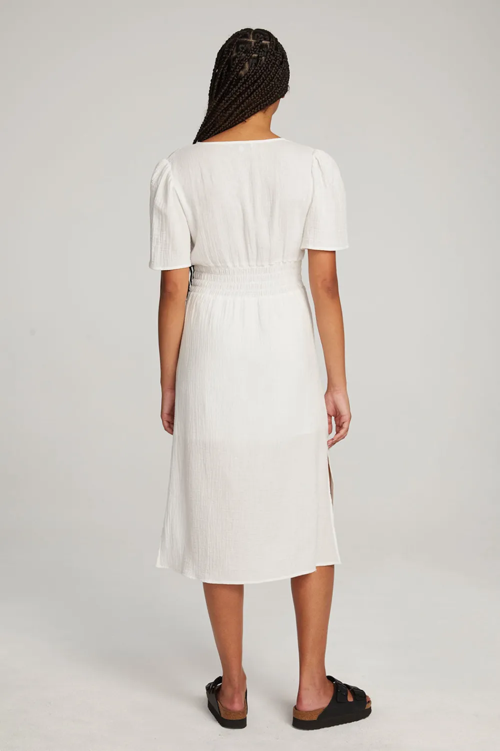 Outlet Palmer White Midi Dress Women Loungewear|Dresses