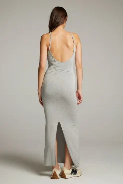 Online Panther Heather Grey Maxi Dress Women Loungewear|Dresses