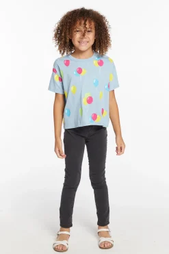 Clearance Party Balloons Girls Tee Kids Girls