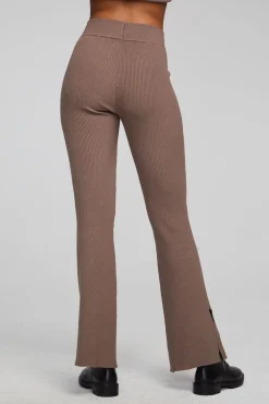 Fashion Party Deep Taupe Flare Bottoms Women Loungewear|Bottoms