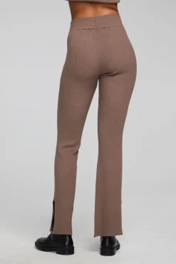 Fashion Party Deep Taupe Flare Bottoms Women Loungewear|Bottoms