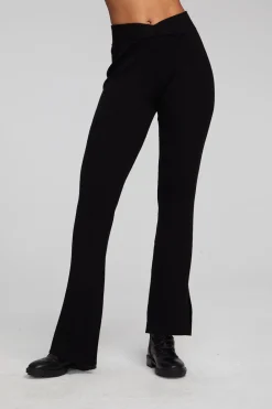 Best Sale Party Shadow Black Flare Bottoms Women Loungewear|Bottoms