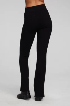 Best Sale Party Shadow Black Flare Bottoms Women Loungewear|Bottoms