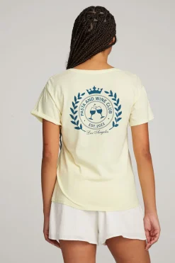 Shop Pasta And Wine Club Tee Women Loungewear|Tops