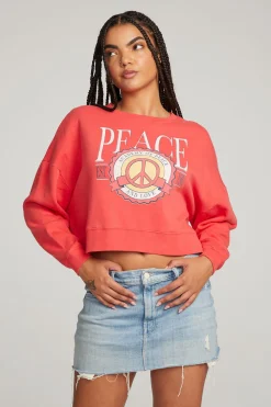 Best Sale Peace Academy Pullover Women Loungewear|Graphics