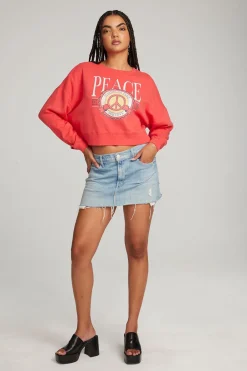 Best Sale Peace Academy Pullover Women Loungewear|Graphics