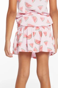 New Peplum Watermelon Heaven Girls Skort Kids Girls