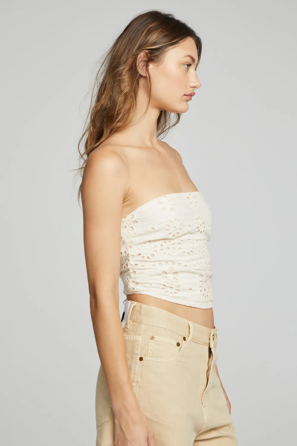 Best Sale Pier Crop Top - Gardenia Women Loungewear|Tops