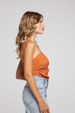 New Pier Crop Top - Tigerlily Women Loungewear|Tops