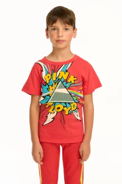 Hot Pink Floyd - Dark Side Of The Moon Pop Art Tee Women/Kids/BOY Boys|Music