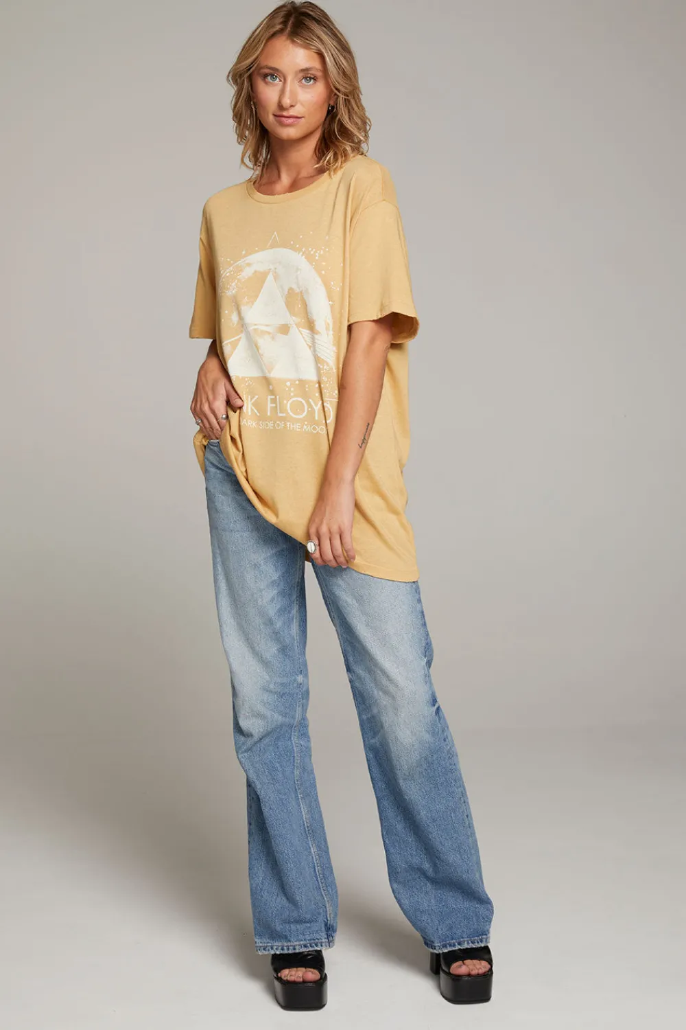 Fashion Pink Floyd Dark Side Of The Moon Tee Women Loungewear|Music