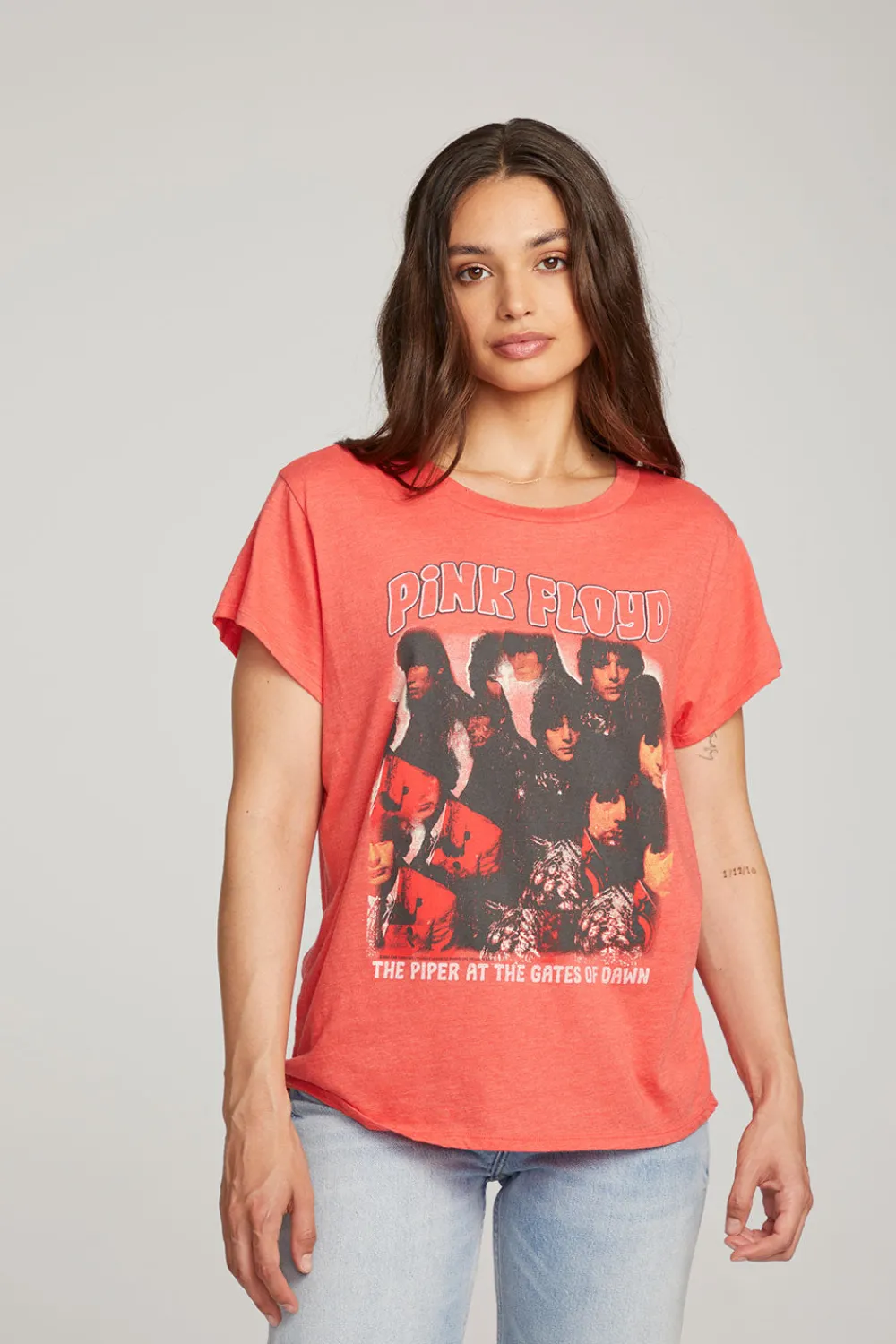 Fashion Pink Floyd The Piper Tee Women Loungewear|Music