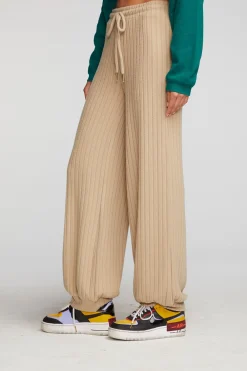 Discount Poor Boy Rib Blouson Hem Joggers Women Loungewear|Bottoms