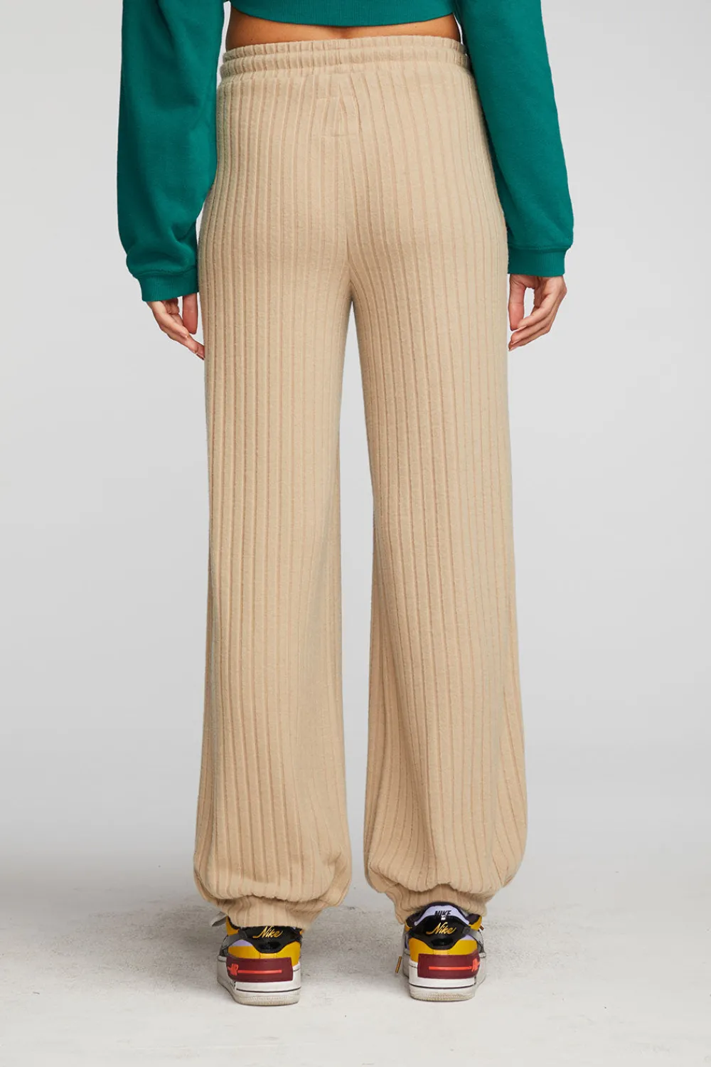 Discount Poor Boy Rib Blouson Hem Joggers Women Loungewear|Bottoms