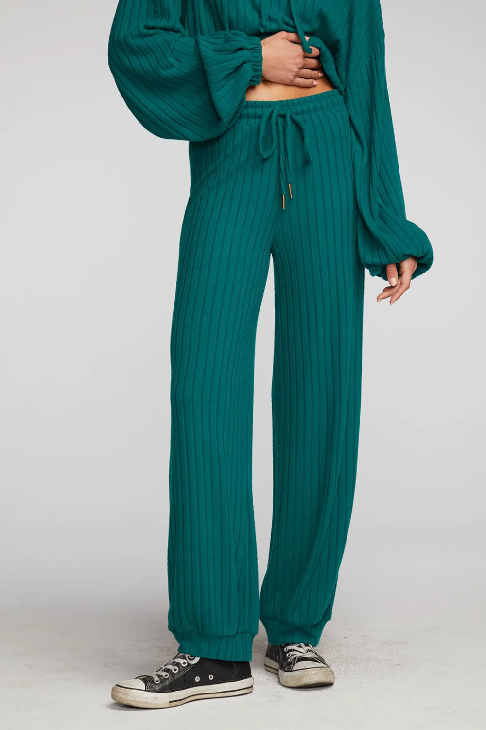 Outlet Poor Boy Rib Blouson Hem Joggers Women Loungewear|Bottoms