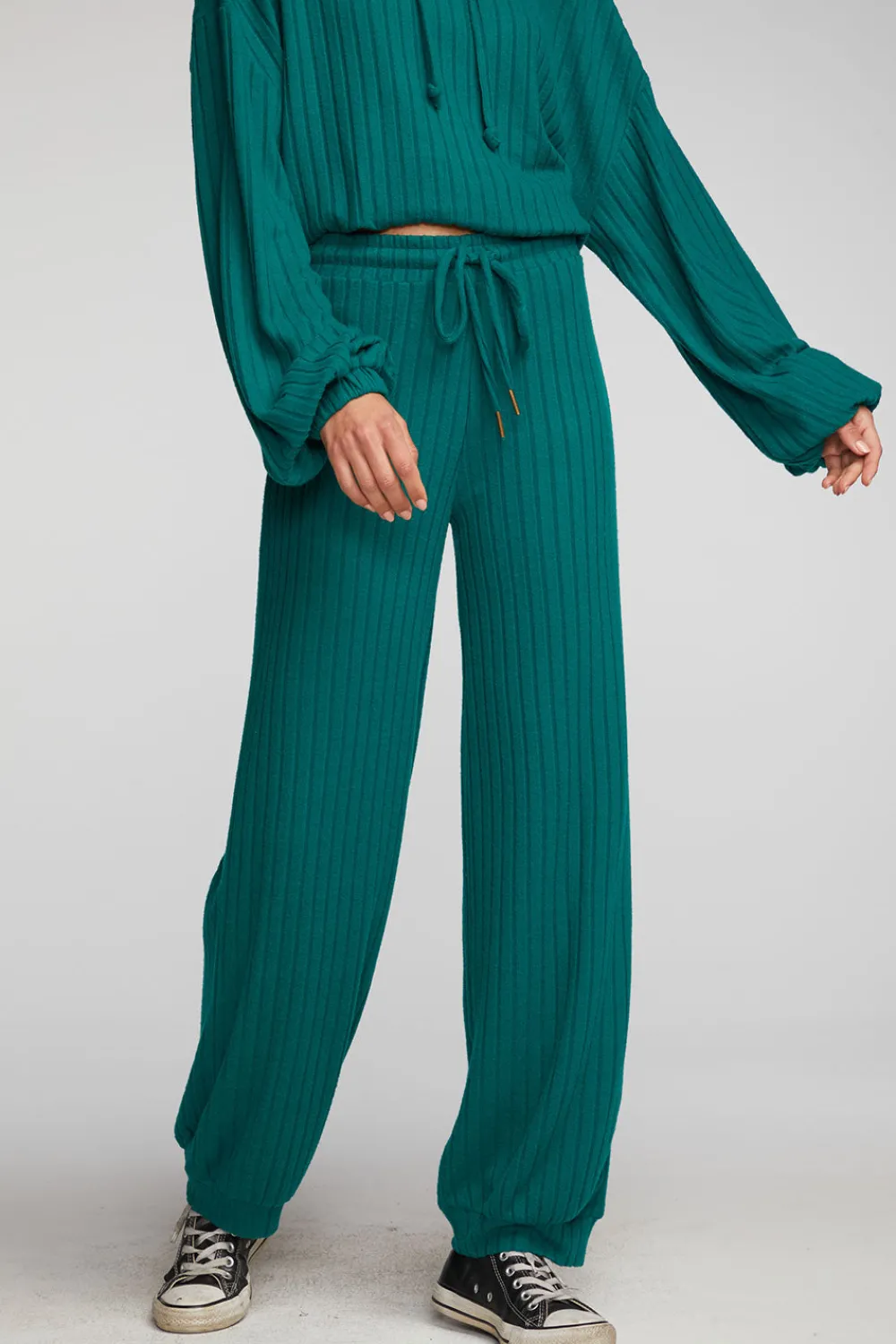 Outlet Poor Boy Rib Blouson Hem Joggers Women Loungewear|Bottoms