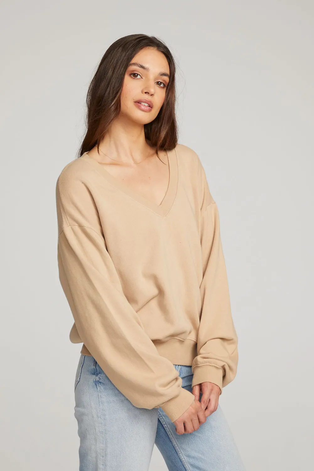 Cheap Poppy Cappuccino Pullover Women Outerwear|Loungewear