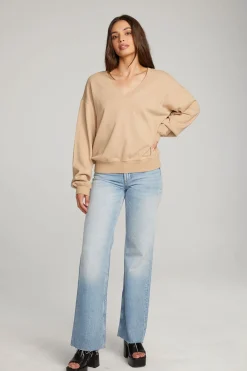 Cheap Poppy Cappuccino Pullover Women Outerwear|Loungewear