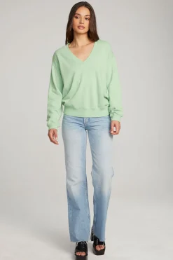 Best Sale Poppy Quiet Green Pullover Women Outerwear|Loungewear