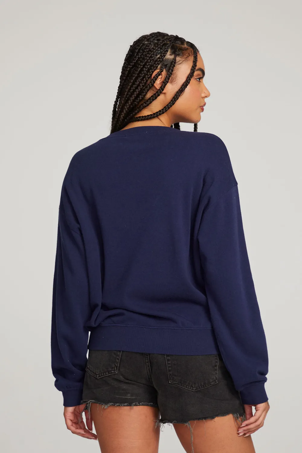 Store Poppy Sapphire Pullover Women Outerwear|Loungewear