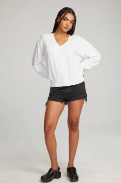 Flash Sale Poppy White Pullover Women Outerwear|Loungewear