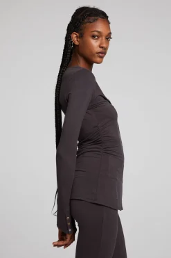 Flash Sale Priscilla Chocolate Torte Long Sleeve Women Loungewear|Tops