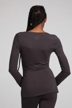 Flash Sale Priscilla Chocolate Torte Long Sleeve Women Loungewear|Tops