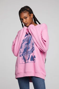 Best Queen Of Hearts Pullover Women Outerwear|Loungewear