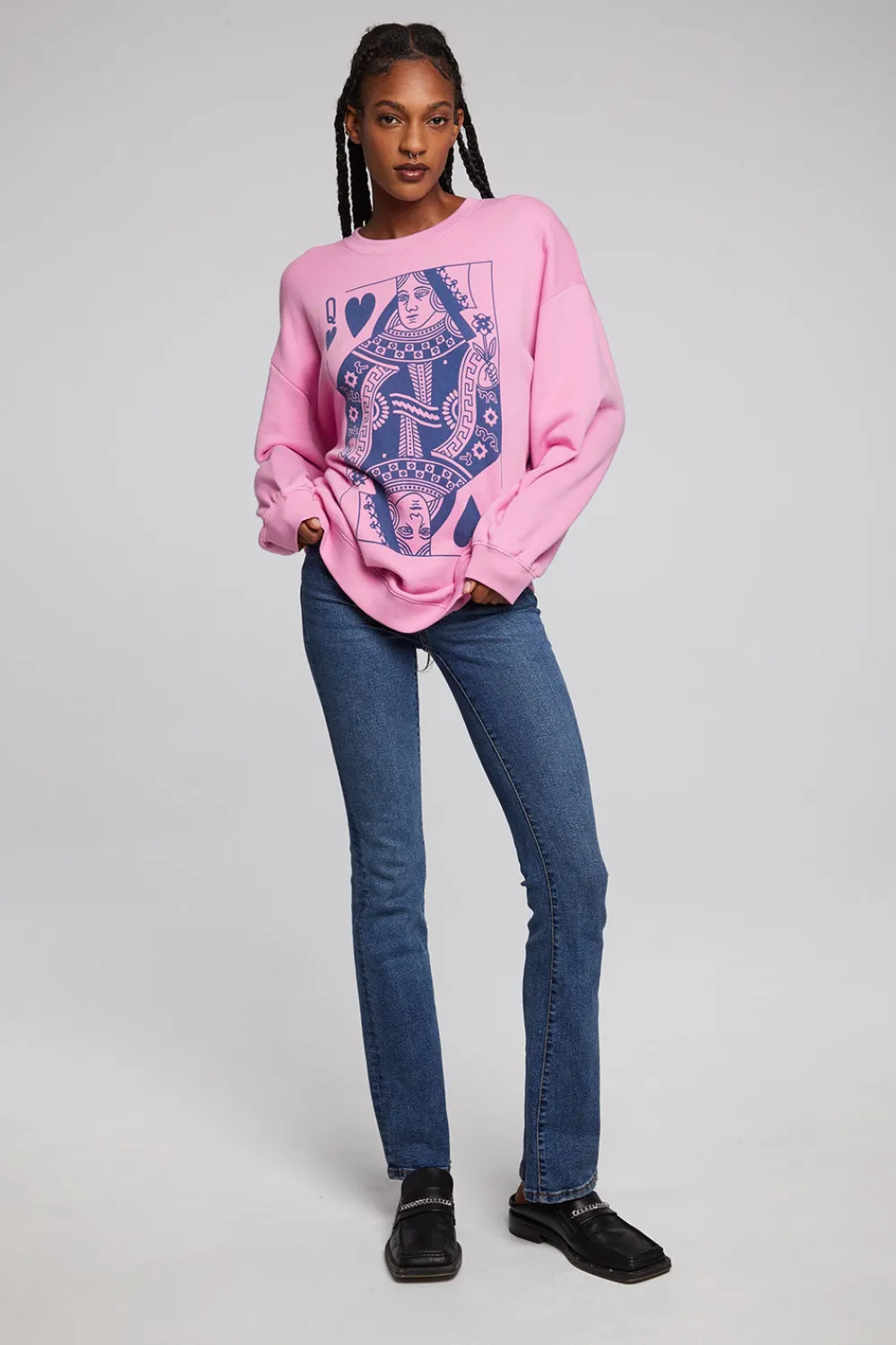 Best Queen Of Hearts Pullover Women Outerwear|Loungewear