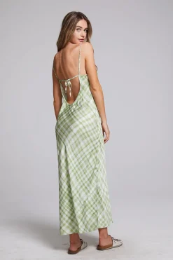 Hot Quisisana Pistachio Maxi Dress Women Loungewear|Dresses