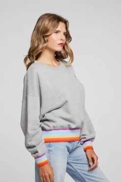 Outlet Rainbow Pullover Women Loungewear|Graphics