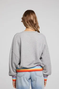 Outlet Rainbow Pullover Women Loungewear|Graphics