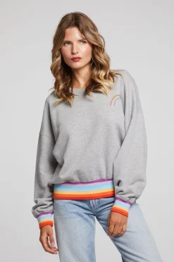 Outlet Rainbow Pullover Women Loungewear|Graphics