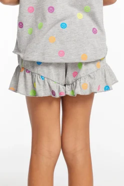Best Rainbow Smiles Girls Shorts Kids Girls