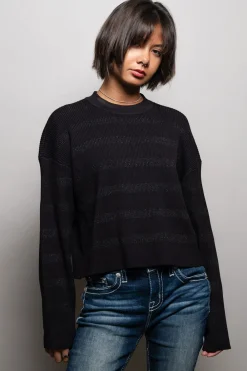 New Ramonee Fillmore Stripe Pullover Women Loungewear|Tops
