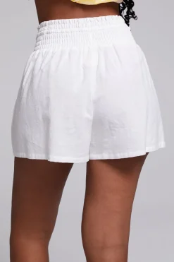 Cheap Rapallo White Short Women Loungewear|Bottoms