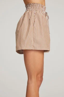 Best Rapalloo Whiskey Stripe Short Women Loungewear|Bottoms