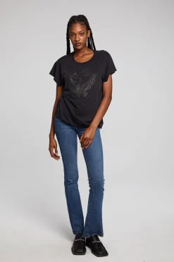 Clearance Rhinestone Eagle Tee Women Loungewear|Graphics