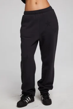 Sale Rhinestone Stars Joggers Women Loungewear|Graphics