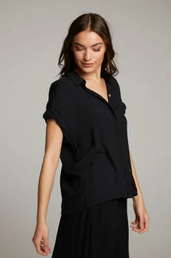 Discount Rhythmm Licorice Button Down Women Loungewear|Tops
