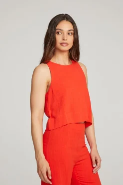 Sale Riley Flame Tank Women Loungewear|Tops