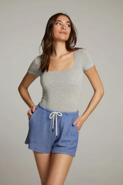 Outlet River Heather Grey Bodysuit Women Loungewear|Bottoms