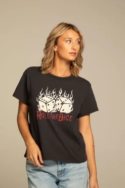 Cheap Roll The Dice Tee Women Loungewear|Graphics