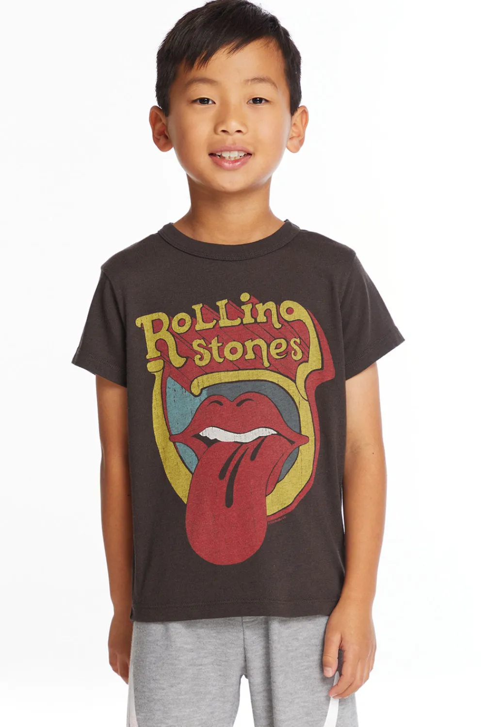 Sale Rolling Stones Retro Logo Boys Tee Women/Kids/BOY Boys|Music