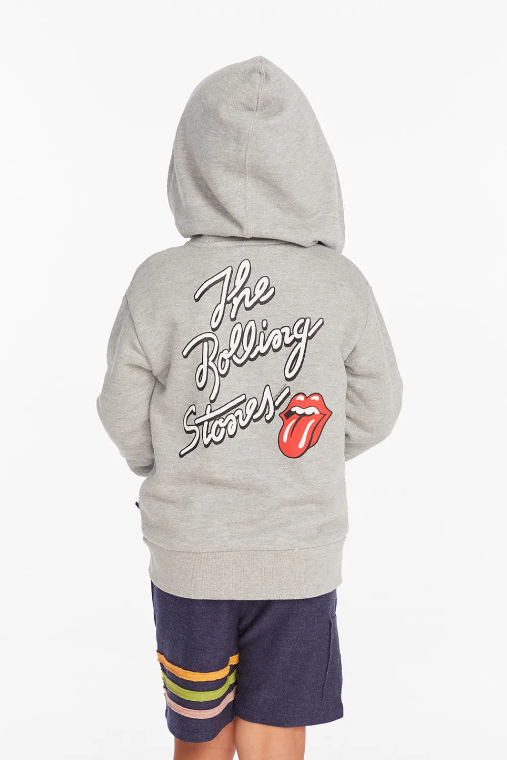 Cheap Rolling Stones Script Logo Boys Zip-up Hoodie Women/Kids/BOY Boys|Music
