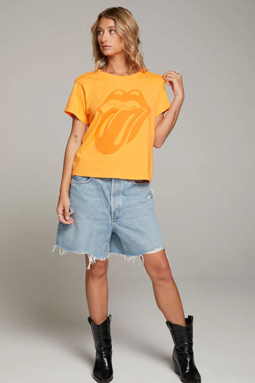 Fashion Rolling Stones Tour Of The Americas Tee Women Loungewear|Music