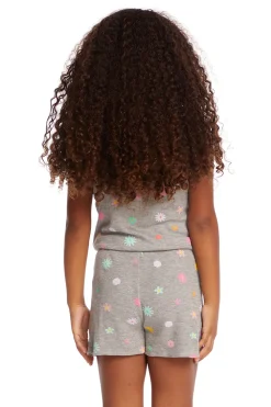 Cheap Rosa Embroidered Flower Girls Romper Kids Girls